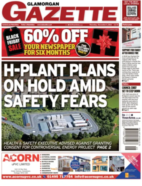 Cover of Glamorgan Gazette