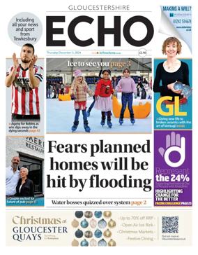 Cover of Gloucestershire Echo