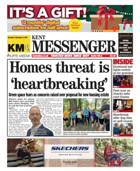 Cover of Kent Messenger Maidstone