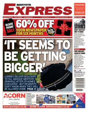 Cover of Merthyr Express