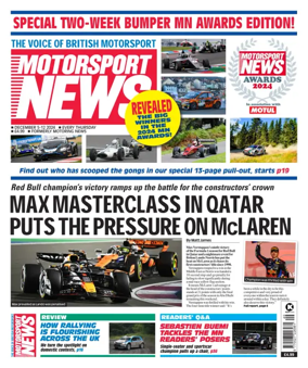 Cover of Motor Sport News