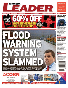 Cover of Rhondda Leader