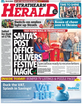 Cover of Strathearn Herald