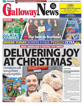 Cover of The Galloway News