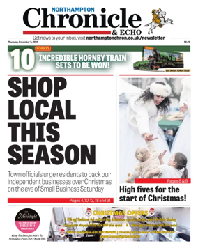 Cover of The Northampton Chronicle and Echo