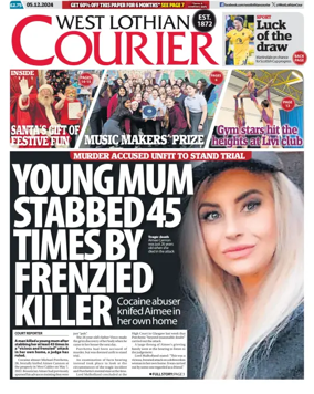 Cover of West Lothian Courier