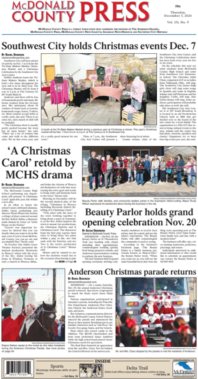 Cover of McDonald County Press