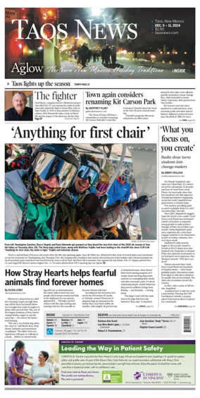 Cover of The Taos News