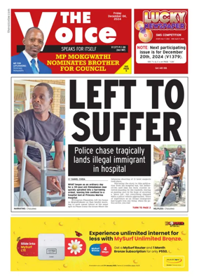 Cover of The Voice (Botswana)