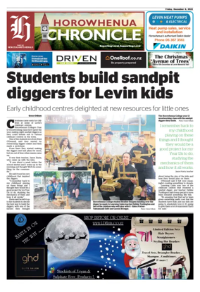 Cover of Horowhenua Chronicle