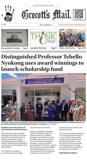 Cover of Grocott's Mail