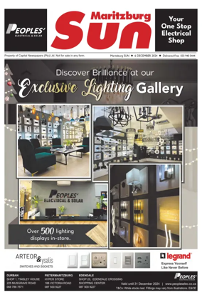 Cover of Maritzburg Sun (South Africa)