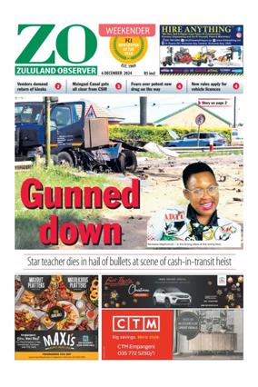 Cover of Zululand Observer - Weekender