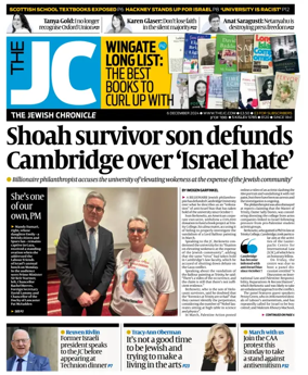 Cover of The Jewish Chronicle