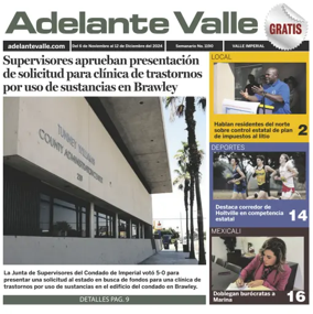 Cover of Adelante Valle