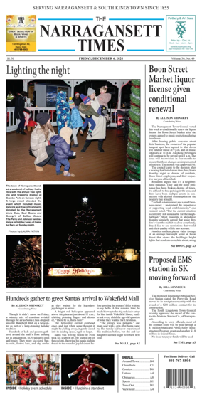 Cover of Narragansett Times