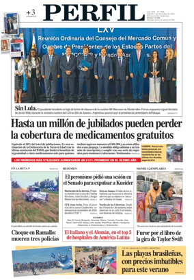 Cover of Perfil (Sabado)