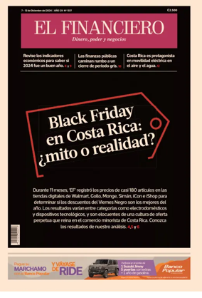 Cover of El Financiero (Costa Rica)