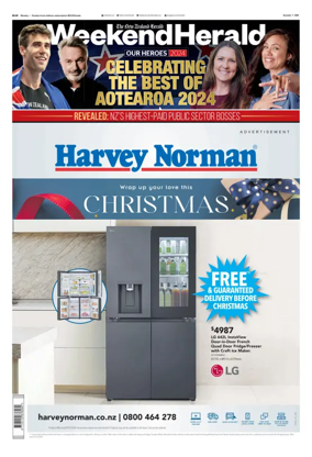 Cover of Weekend Herald