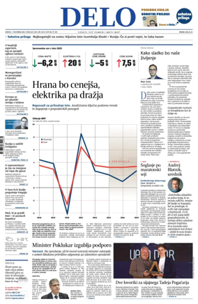 Cover of Delo (Slovenia)