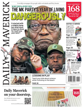 Cover of Daily Maverick