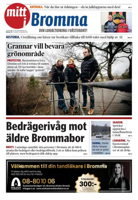 Cover of Bromma Tidning