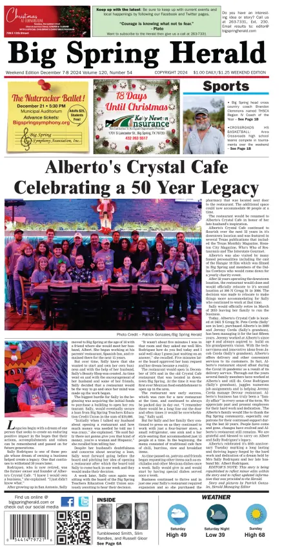 Cover of Big Spring Herald Weekend