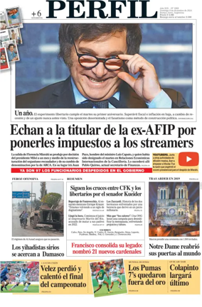 Cover of Perfil (Domingo)