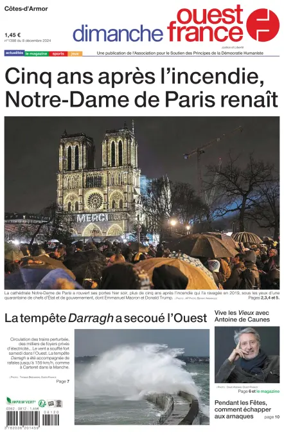 Cover of Dimanche Ouest France (Côtes-d'Armor)