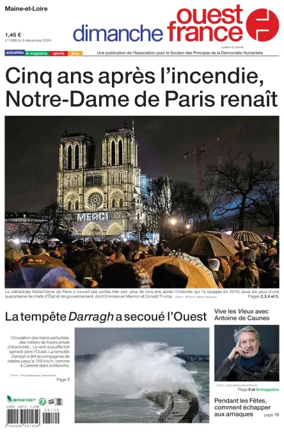 Cover of Dimanche Ouest France (Maine-et-Loire)