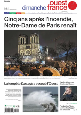 Cover of Dimanche Ouest France (Vendee)