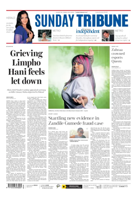 Cover of Sunday Tribune