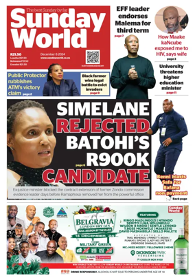 Cover of Sunday World