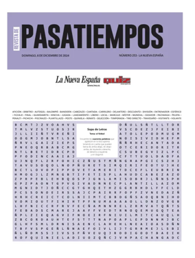 Cover of Pasatiempos | La Nueva España