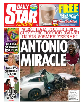 Cover of Daily Star Sunday