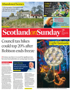 Cover of Scotland on Sunday