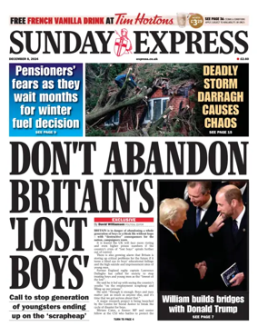 Cover of Sunday Express