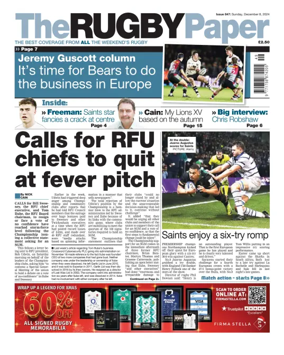 Cover of The Rugby Paper