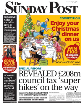 Cover of The Sunday Post (Central Edition)