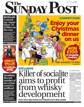 Cover of The Sunday Post (Newcastle)