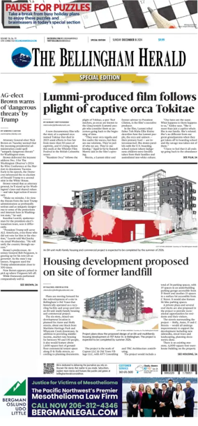 Cover of The Bellingham Herald (Sunday)