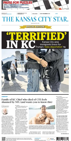 Cover of The Kansas City Star (Sunday)