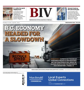 Cover of Business in Vancouver