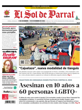Cover of El Sol de Parral