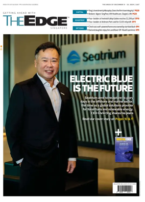 Cover of The Edge Singapore