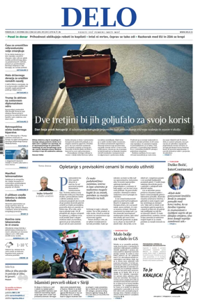 Cover of Delo (Slovenia)