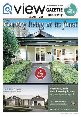 Cover of The Gazette Real Estate