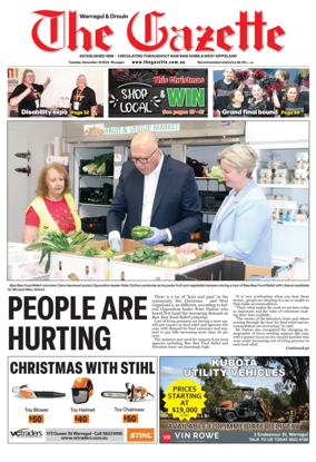 Cover of Warragul & Drouin Gazette