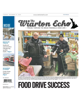 Cover of Wiarton Echo