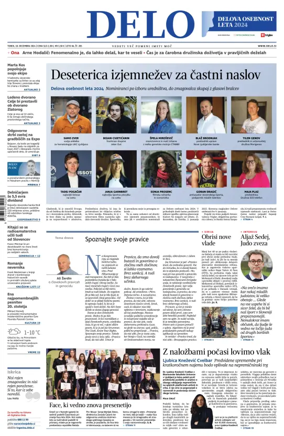 Cover of Delo (Slovenia)